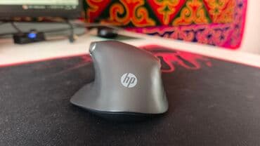 компьютерные мыши prologix: Беспроводная мышь эргономичная. HP (серый графит) Всё работает — 4