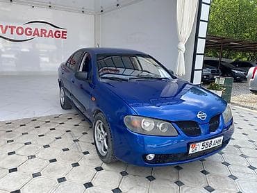 Унаа: Nissan Almera: 2001 г., Кол менен иштөөчү, Бензин, Седан — 7