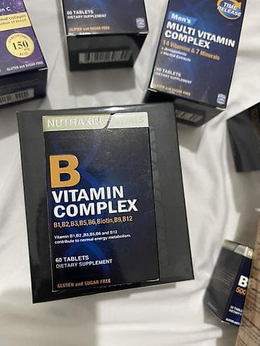 витамины для волос: Комплекс витаминов, Для роста волос, Для мужчин, Турция, Таблетки — 3