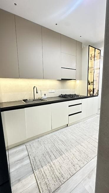 дизайн квартиры бишкек: 2 комнаты, 75 м², Элитка, 1 этаж, Евроремонт — 6