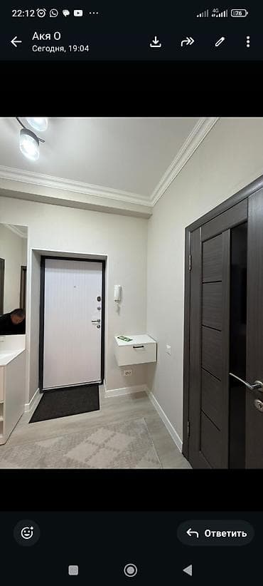2 комнаты, 46 м², Элитка, 2 этаж, Евроремонт