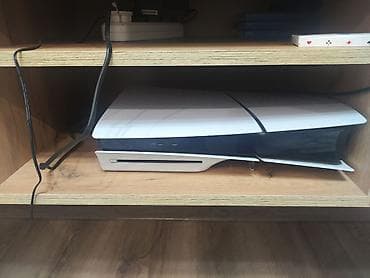 диск ps5: PlayStation 5 slim (версия с дисководом) + 2 геймпада DualSense 1тб — 1