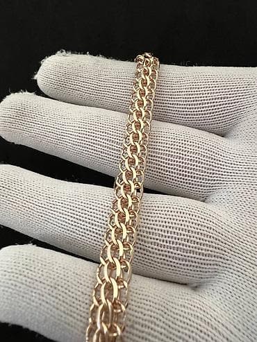 билерик алтын цена: Золотой браслет, плетение «Бисмарк» Ювелир. Ювелирные изделия — 4