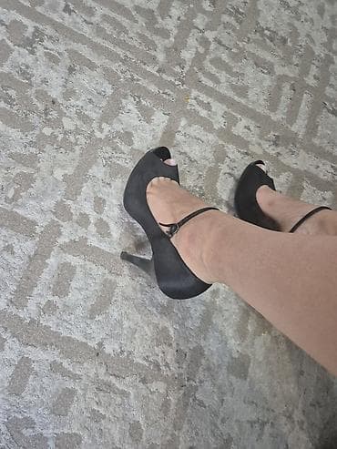 Туфли: Оригинал Zara туфли-лодочки на высокой шпильке с платформой. - Цвет — 3