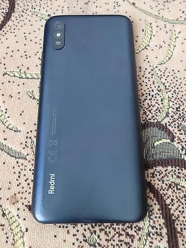 Техника и электроника: Redmi, Redmi 9A, Б/у, 32 ГБ, цвет - Черный, 2 SIM — 2
