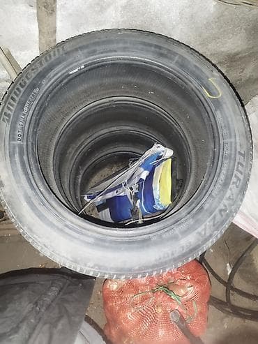 шины: Шины 215 / 55 / R 17, Лето, Б/у, Комплект, Легковые, Япония, Bridgestone — 1