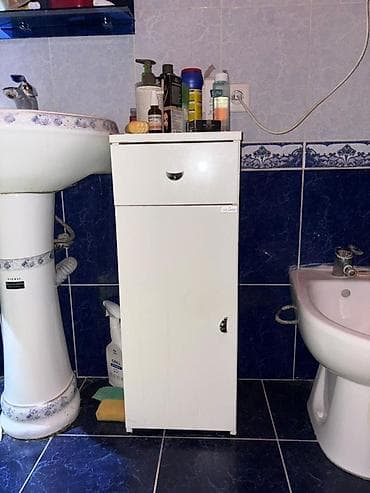 мойка с тумбой бу: Раковина для ванной, Особенности: С узором, Круглая форма, Материал: Керамика — 1