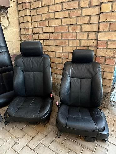 Комплект сидений, Кожа, BMW 2003 г., Б/у, Оригинал, Германия — 1