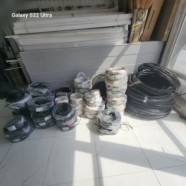 Кабельно-проводниковая продукция для электромонтажа. - Различные типы at lalafo.kg Кабельно-проводниковая продукция для электромонтажа. - Различные типы