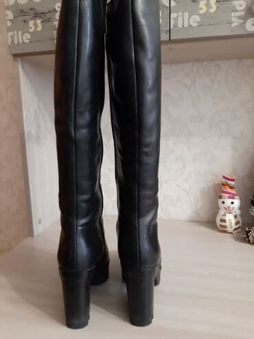 обувь для охоты: Сапоги, 37, Basconi, Б/у, цвет - Черный, Самовывоз — 7