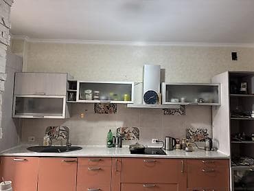 кухонный мебель буу: Кухонный гарнитур, цвет - Оранжевый — 4