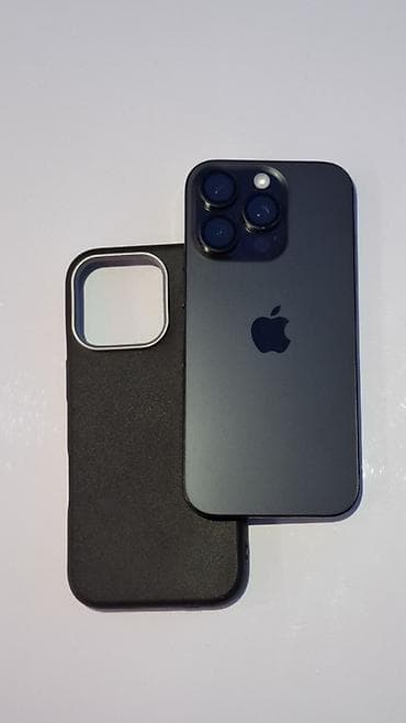 aiphon xs: IPhone 16 Pro, 256 ГБ, Черный, Чехол, 90 % — 1
