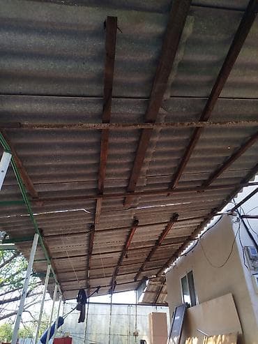прожектор на крышу: Кара балта дан бу шифер сатылат 8 волна калын шифер жарымы чыкан — 2