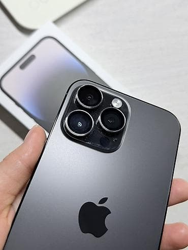 ipone 11: IPhone 14 Pro Max, Б/у, 256 ГБ, Черный, Коробка, 77 % — 6