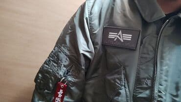 армейские: Куртка вся сезонная Alpha Industries CWU-45/P, цвет Sage Green — 6