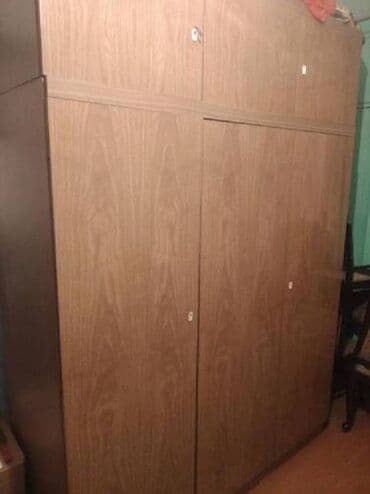 Спальный гарнитур, Б/у, Односпальная кровать, Шкаф, Тумба, Самовывоз at lalafo.kg Спальный гарнитур, Б/у, Односпальная кровать, Шкаф, Тумба, Самовывоз