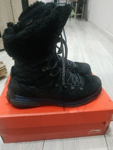 женская модельная обувь больших размеров: Продаю зимние женские ботинки, фирмаMerrell, материал нубук,размер 40 — 2