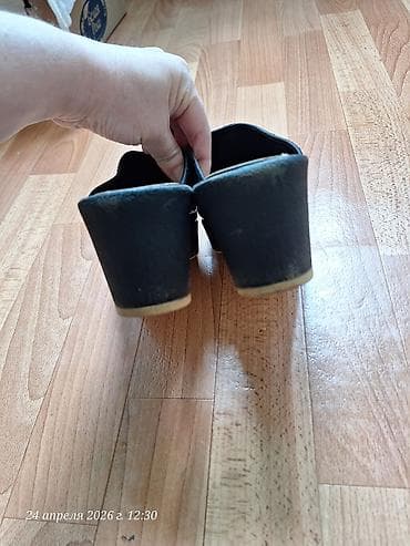 40: Женские мюли Monla co (Made in Turkey) - Цвет: черный с золотистым — 5