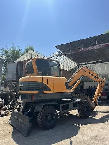 дворники на спринтер: Экскаватор, Hyundai, 2011 г., Колесный — 3