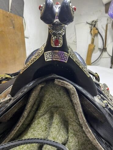 клинок рассекающий демонов тренировка столпов бишкек: Парадное казахское седло «Кудама» с богатым набором серебряного — 1