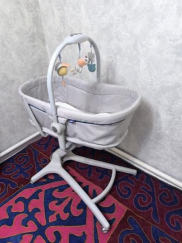 колыбель манеж: Люлька, Б/у, Колыбель, Пластик, цвет - Серый, Платная доставка — 2