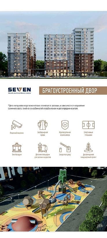 Недвижимость: Трёхкомнатная квартира 93,6 м² в жилом комплексе бизнес‑класса SEVEN — 4