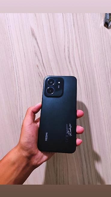 телевизор ч б: Redmi, Redmi 15C, Б/у, 128 ГБ, цвет - Черный, 1 SIM, 2 SIM — 1