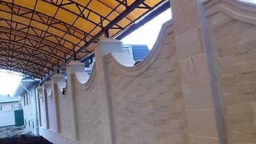 Жылытуу: Фасадные работы! Установка сары-таш и сокол, балясина, ступенька — 5