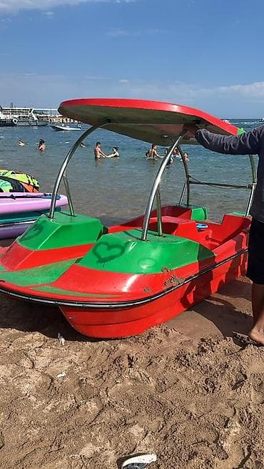 rc модели: Катамаран прогулочный с тентом - Тип: педальный катамаран (водный — 2