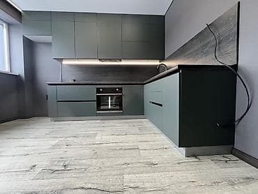 Кухонные гарнитуры: Кухонный гарнитур, цвет - Серый, Пластик — 2