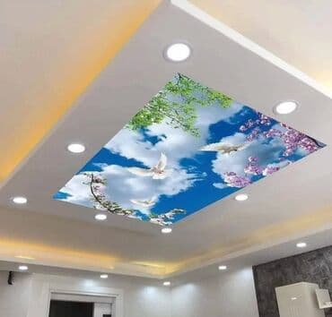 сдам частный дом без хозяина в бишкеке: Натяжной потолок Глянцевое, Матовое, 3D потолки Гарантия, Бесплатная консультация, Бесплатный замер — 9