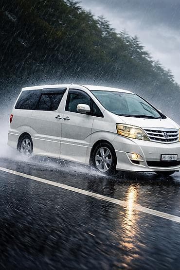 k line: Toyota Alphard: 2005 г., Автомат, Минивэн — 8