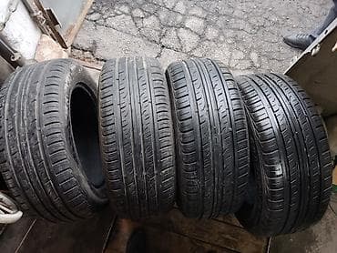 25555 r18: Шины 255 / 55 / R 18, Лето, Б/у, Комплект, Dunlop — 5