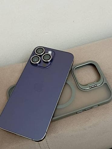 iphone 14 pro max цена ош: IPhone 14 Pro Max, Б/у, 256 ГБ, Зарядное устройство, Защитное стекло, Чехол, 86 % — 1