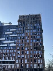 дордой жм: 2 бөлмө, 79 кв. м, Жеке план, 16 кабат, ПСО (өзү оңдоп түзөтүп бүтүү үчүн) — 5