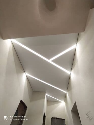 мастер натяжных потолков: Натяжной потолок Глянцевое, Матовое, 3D потолки Гарантия, Монтаж, Бесплатная консультация — 3