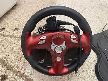 Продаю руль и педали для игр на компьютере от компании “Genius”.Все