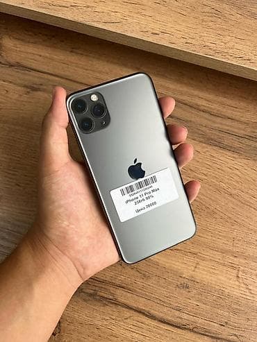 iphone 1e: IPhone 11 Pro Max, Б/у, 256 ГБ, Space Gray, В рассрочку, 90 % — 1