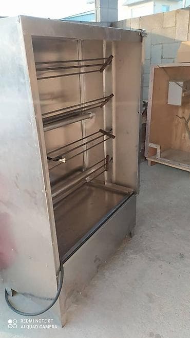 Промышленная вертикальная печь-гриль (шаурма/куры-гриль/мангал-шаурма) — 8