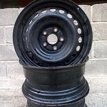 Железные Диски R 16 Комплект, отверстий - 5, Б/у