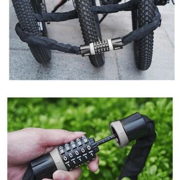 Велосипеды: Защитите свой велосипед с уникальным алюминиевым замком-комбинацией  — 10