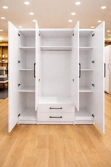 вешалк: Шкаф для одежды, Новый, Прямой, ЛДСП — 6