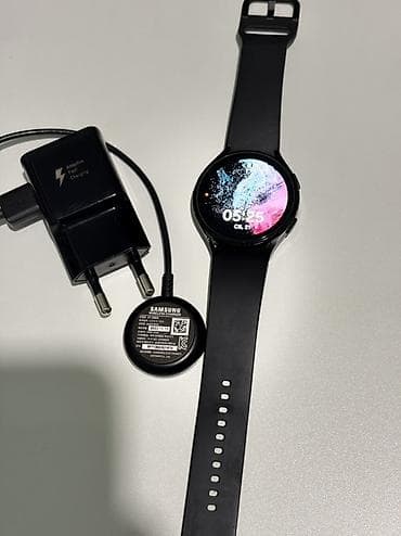 poco f6 pro: Samsung Galaxy Watch4 (чёрные) - Круглый AMOLED-дисплей с яркими — 1