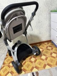 пальто детское демисезонное: Коляска, цвет - Серебристый, Новый — 8