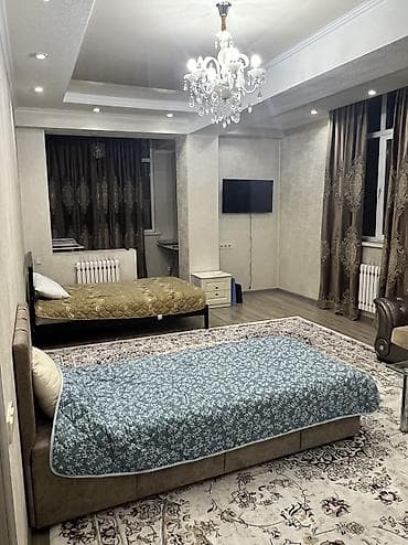 аренда е2: 2 комнаты, Агентство недвижимости, Без подселения, С мебелью полностью — 1