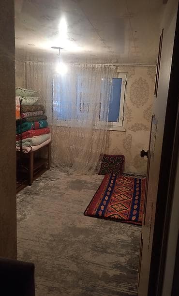 Батирлер: 1 бөлмө, Аламедин базары Чогуу жашоосу жок, 3 айдан баштап, 6 айдан баштап, 1 жылдан баштап, Жарым -жартылай эмереги бар — 1