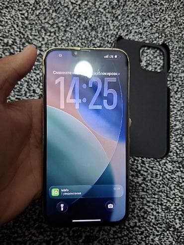 iphone 11 pro max ош: IPhone 13 Pro Max, Б/у, 256 ГБ, Золотой, Чехол — 1