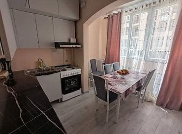 Квартиры: 1 комната, 44 м², Кок-Жар ж/м 106 серия, 2 этаж, Евроремонт — 1