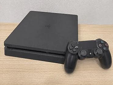 PlayStation 4 SLIM 500 GB Состояние идеальное 1 оригинальный геймпад