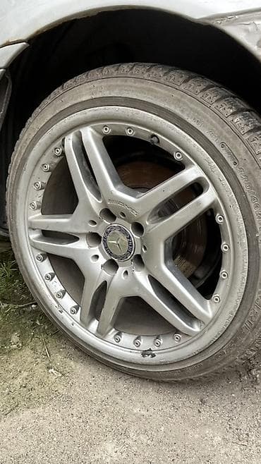 диска на мерс: Литые Диски R 18 Mercedes-Benz, Комплект, отверстий - 5, Б/у — 4